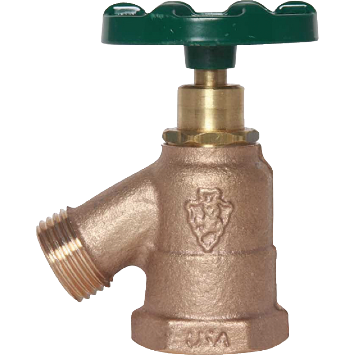 Arrowhead Brass 1 In. FIP x 3/4 In. HT Bent Nose Garden Valve Image 1
