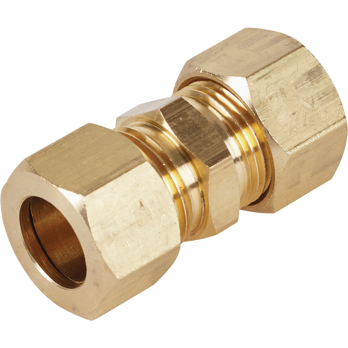 Do it 1/2 In. Brass Compression Low Lead Union Image 1