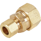 Do it 5/8 In. OD x 3/8 In. OD Brass Compression Reducing Union Image 1