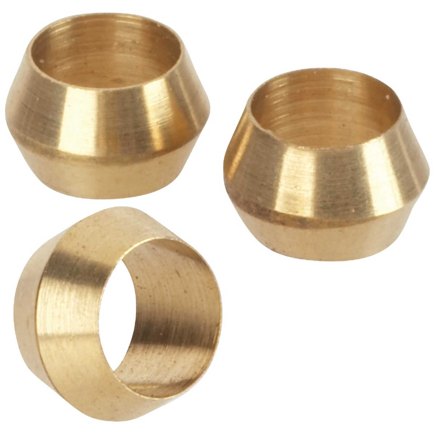 Do it 3/8 In. Brass Compression Sleeve (3-Pack) Image 1