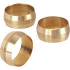 Do it 5/8 In. Brass Compression Sleeve (3-Pack) Image 1