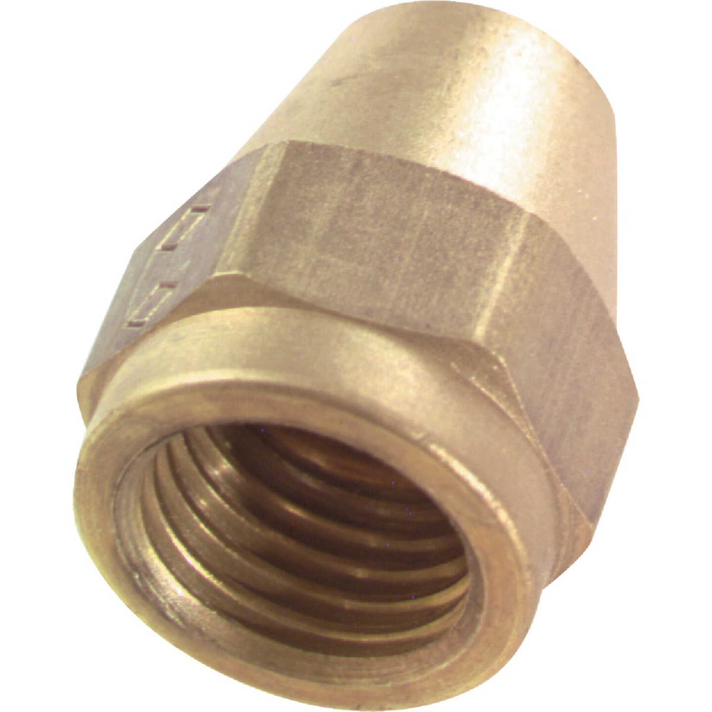 Do it 1/2 In. Brass Low Lead Short Flare Nut Image 1