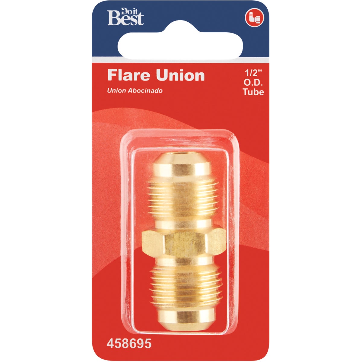 Do it 1/2 In. Brass Low Lead Flare Union Image 2