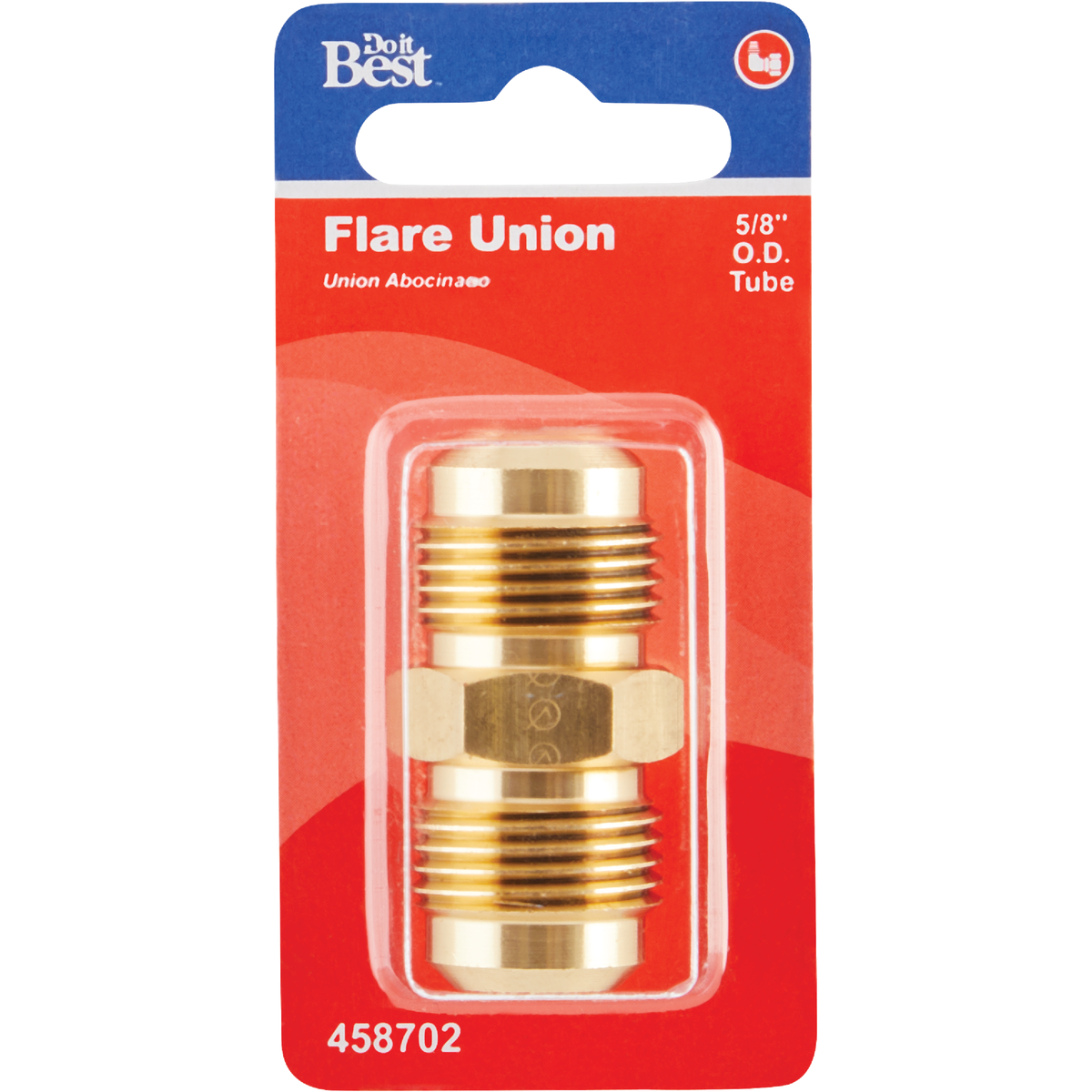 Do it 5/8 In. Brass Low Lead Flare Union Image 2