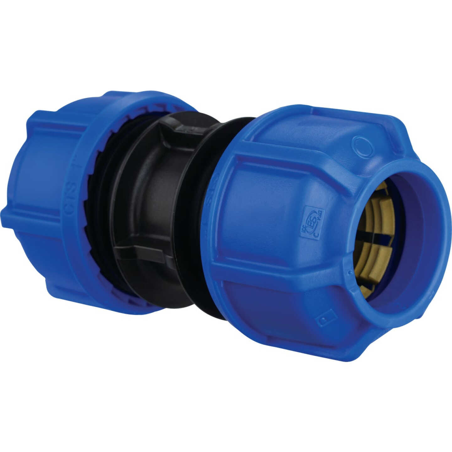 IPEX 3/4 In. Polyethylene CTS Compression Coupling Image 1