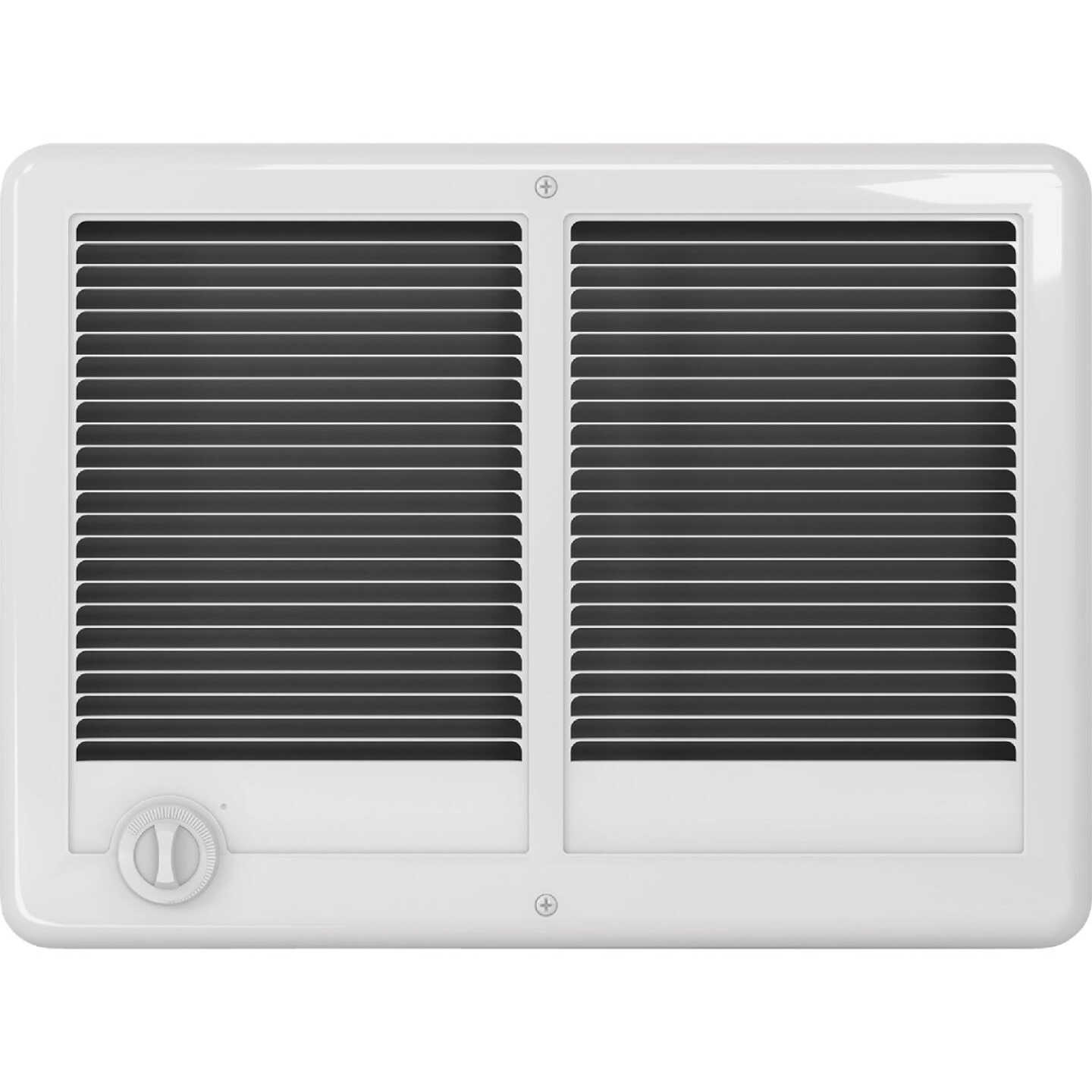 Cadet Com-Pak 3000W 240V Twin Electric Fan-Forced Heater with Thermostat, White Image 4