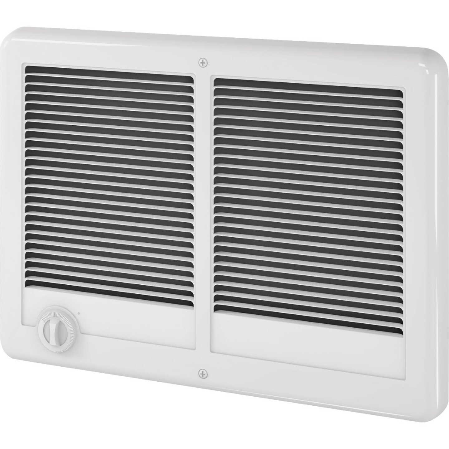 Cadet Com-Pak 4000W 240V Twin Complete Wall Heater with Thermostat, White Image 1