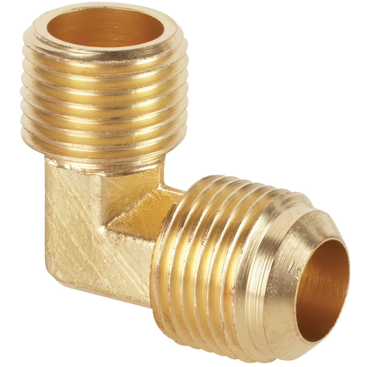 Do it 5/8 In. x 1/2 In. MIP 90 Deg. Flare Brass Elbow (1/4 Bend) Image 1