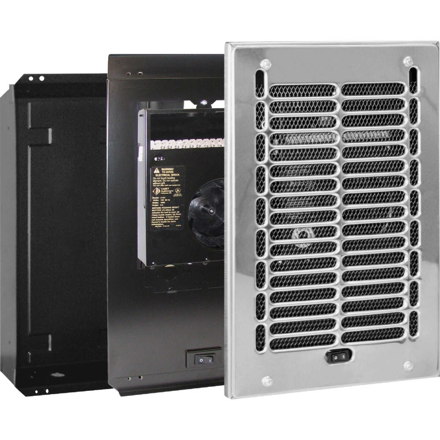 Cadet RBF 1000W 120V Electric Fan-Forced Bathroom Heater Assembly Image 4