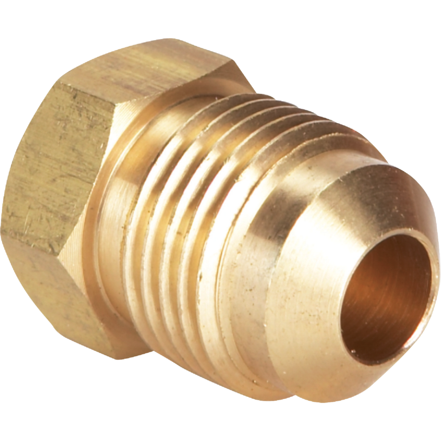 Do it 3/8 In. Brass Low Lead Flare Plug Image 1