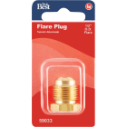 Do it 1/2 In. Brass Low Lead Flare Plug Image 2