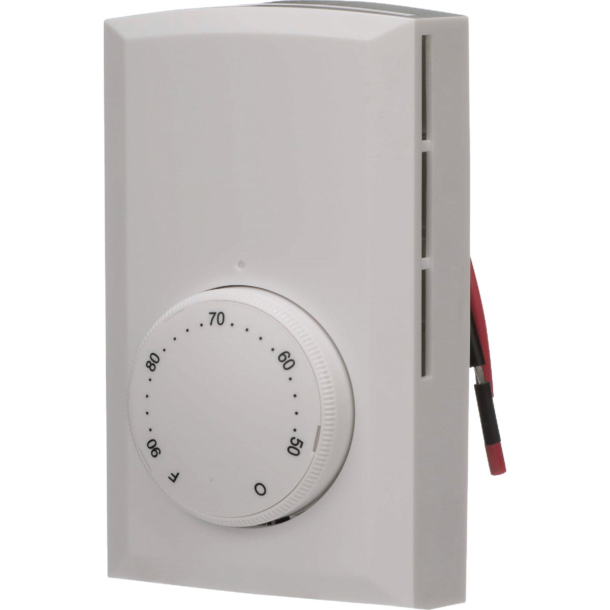 Cadet 22A Mechanical Double Pole Wall Thermostat, White Image 1