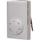 Cadet 22A Mechanical Double Pole Wall Thermostat, White Image 1