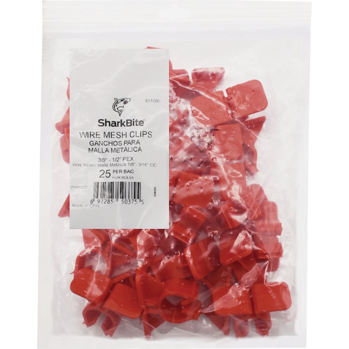 SharkBite 1/2 In. Radiant Tubing Wire Mesh Install Clips (25-Pack) Image 2