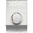 Cadet BTF Built-In Double Pole Thermostat for Electric Baseboard Heaters, White Image 1