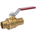ProLine 1 In. SWT x 1 In. SWT Brass Ball Valve Image 1