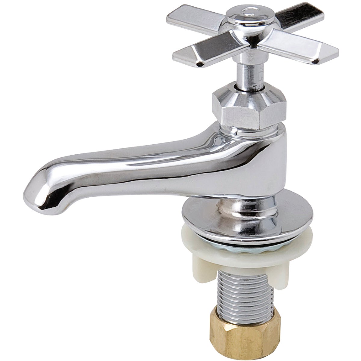 B&K Chrome 1.2 GPM Standard Single Hole Basin Faucet
