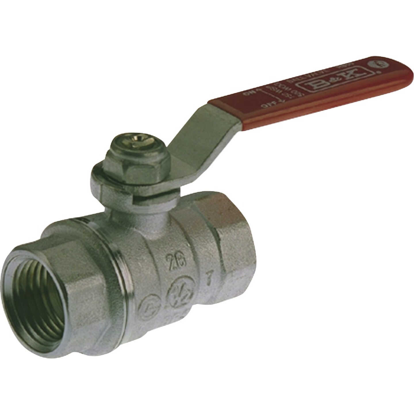 ProLine 1 In. FIP x 1 In. FIP Brass Ball Valve Image 1