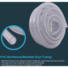 Eastman EZ-Flo 25 Ft. Braided Vinyl Tubing 1 In. ID x 1-1/4 In. OD Bulk Spool Image 4