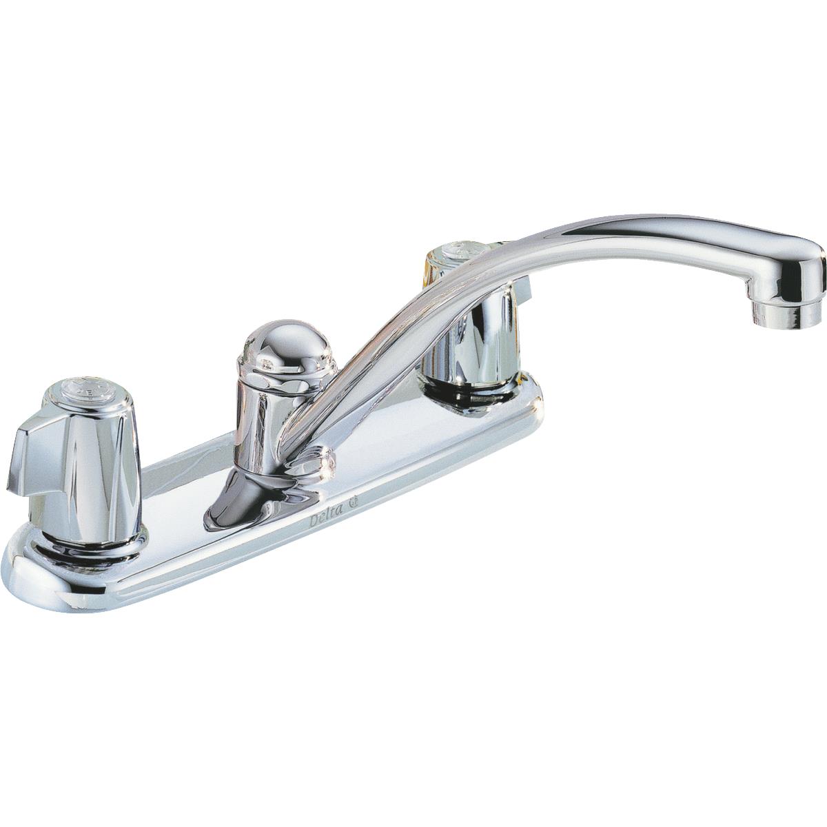 2H CHROME KITCHEN FAUCET