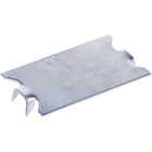 Oatey 1-1/2 In. x 3 In. 16 Ga Self-Nailing Stud Guard Image 1