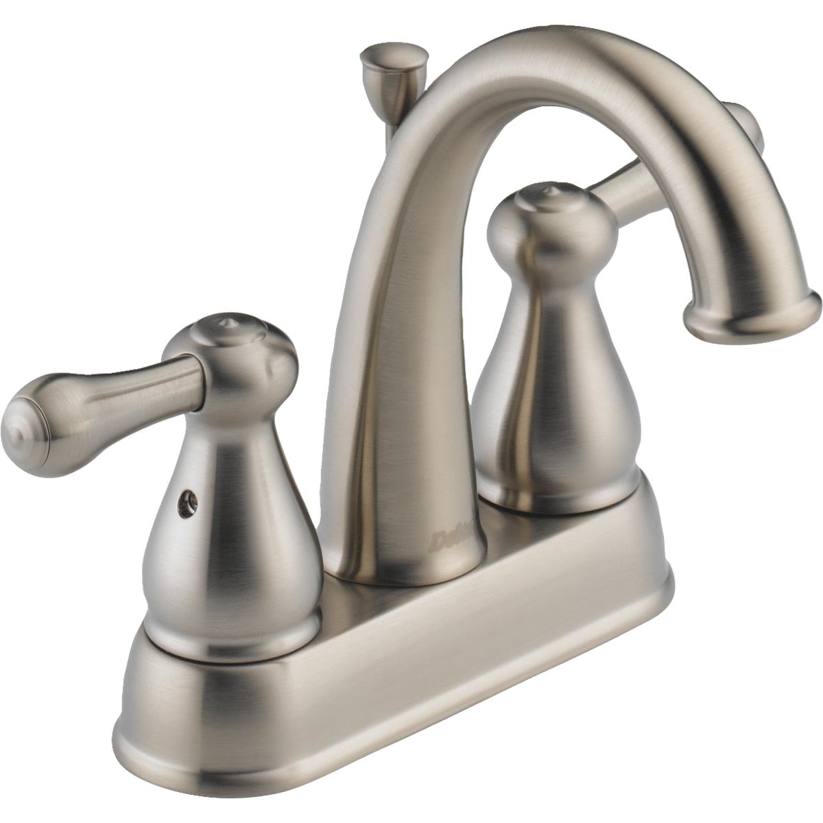 2H SS LAV FAUCET W/POPUP