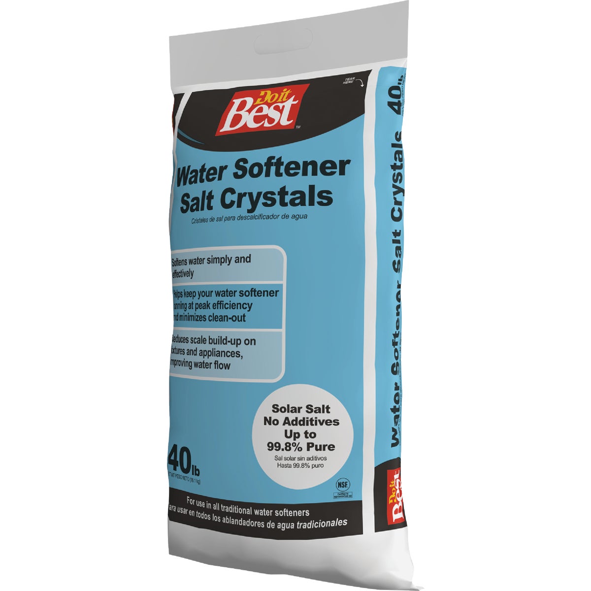 Do it Best 40 Lb. Extra-Coarse Water Softener Salt Crystals Image 2