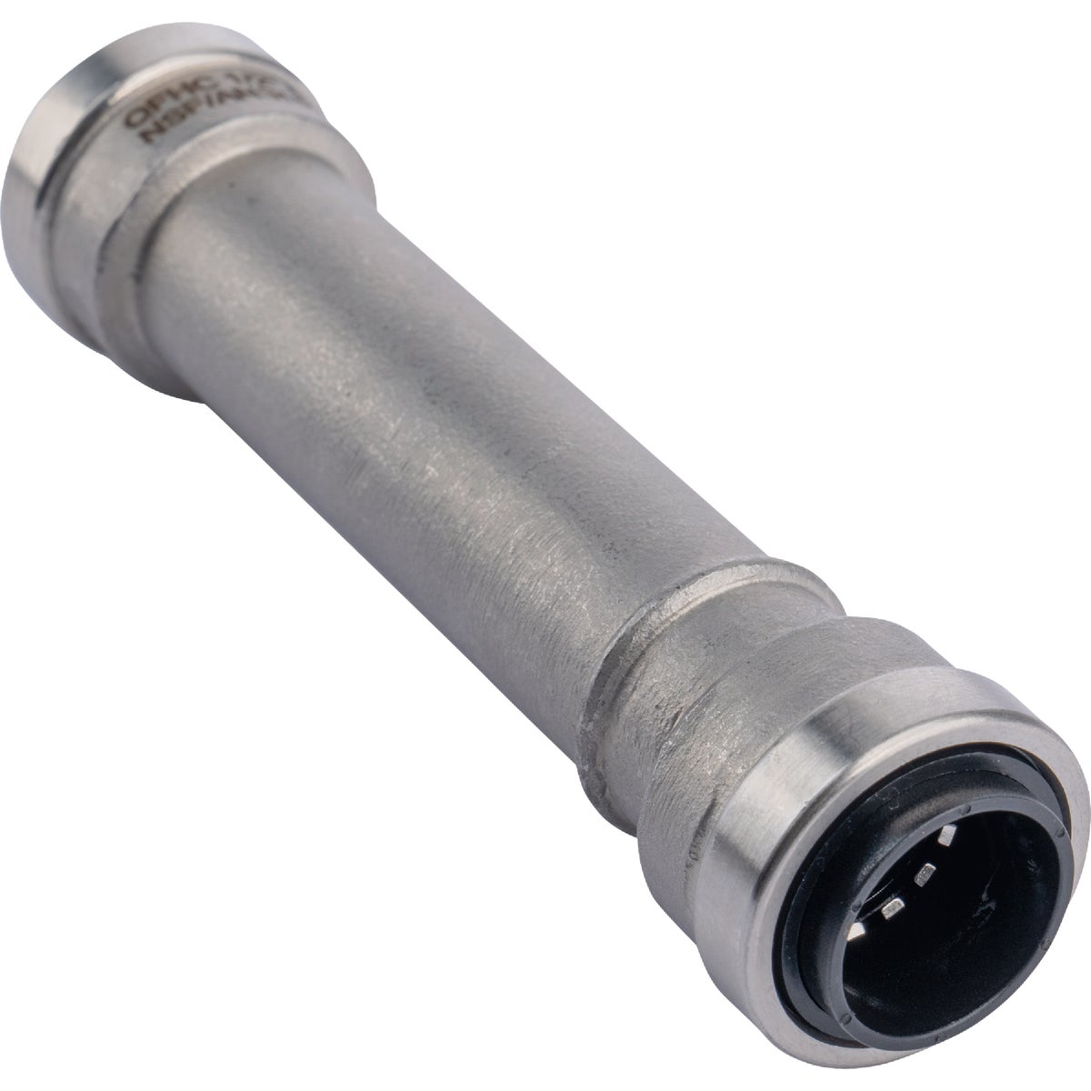QuickFitting 1/2 In. Push-to-Connect Stainless Steel Slip Repair Coupling Image 4