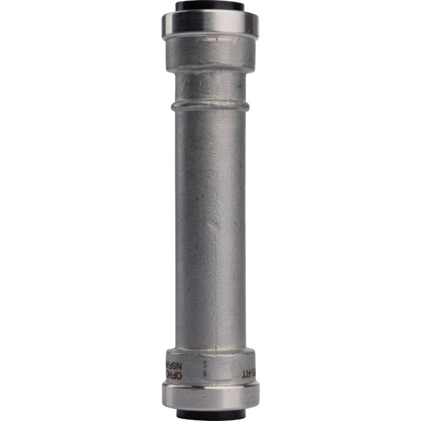 QuickFitting 1/2 In. Push-to-Connect Stainless Steel Slip Repair Coupling Image 6