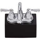 Moen Banbury 2-Handle Lever High Arc Centerset Bathroom Faucet with Push-Down, Chrome Image 4