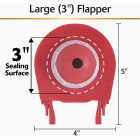 Korky QuietFILL Platinum Fill Valve and 3 In. Flapper Kit Image 4