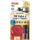 Korky QuietFILL Platinum Fill Valve and 3 In. Flapper Kit Image 7