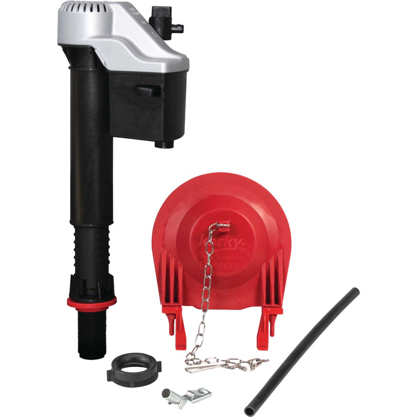 Korky QuietFILL Platinum Fill Valve and 3 In. Flapper Kit Image 1