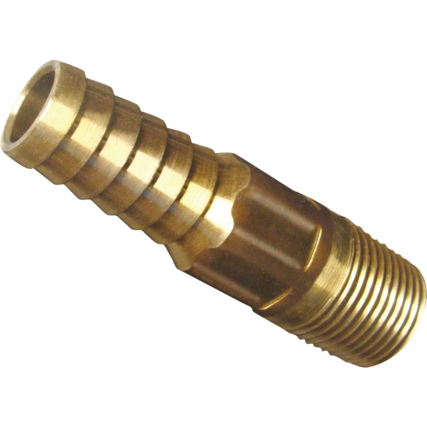 Simmons 1/2 In. MIP Brass Hose Barb Reducing Adapter Image 1