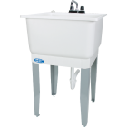 Mustee Utilatub 20 Gallon 23 In. W x 25 In. L Laundry Tub Combo Kit Image 1