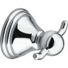 Moen Preston Double Robe Hook, Chrome Image 1