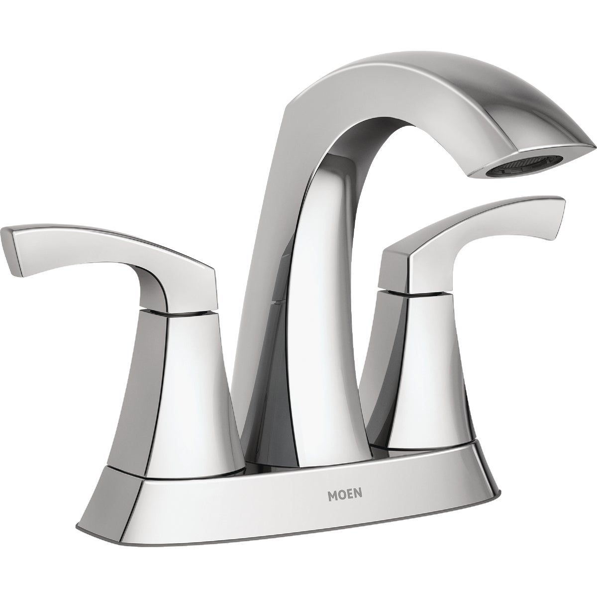 Moen Lindor 2-Handle Lever Centerset Bathroom Faucet, Chrome Image 1