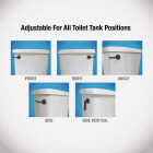 Danco Universal Adjustable Matte Black Tank Lever Image 4