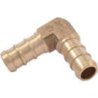 SharkBite 3/8 In. x 3/8 In. Barb 90 Deg. Brass PEX Elbow (1/4 Bend) Image 1