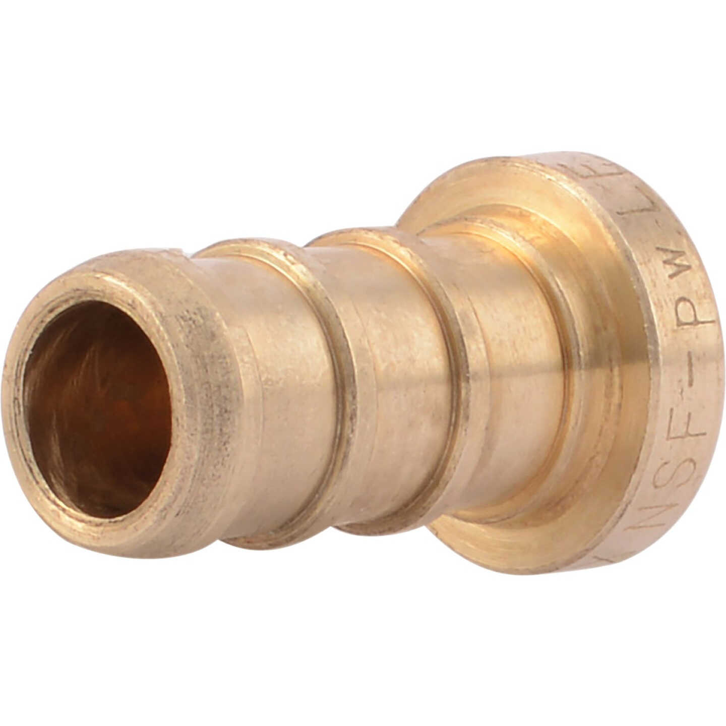 SharkBite 3/8 In. Barb Brass PEX Test Plug Image 1