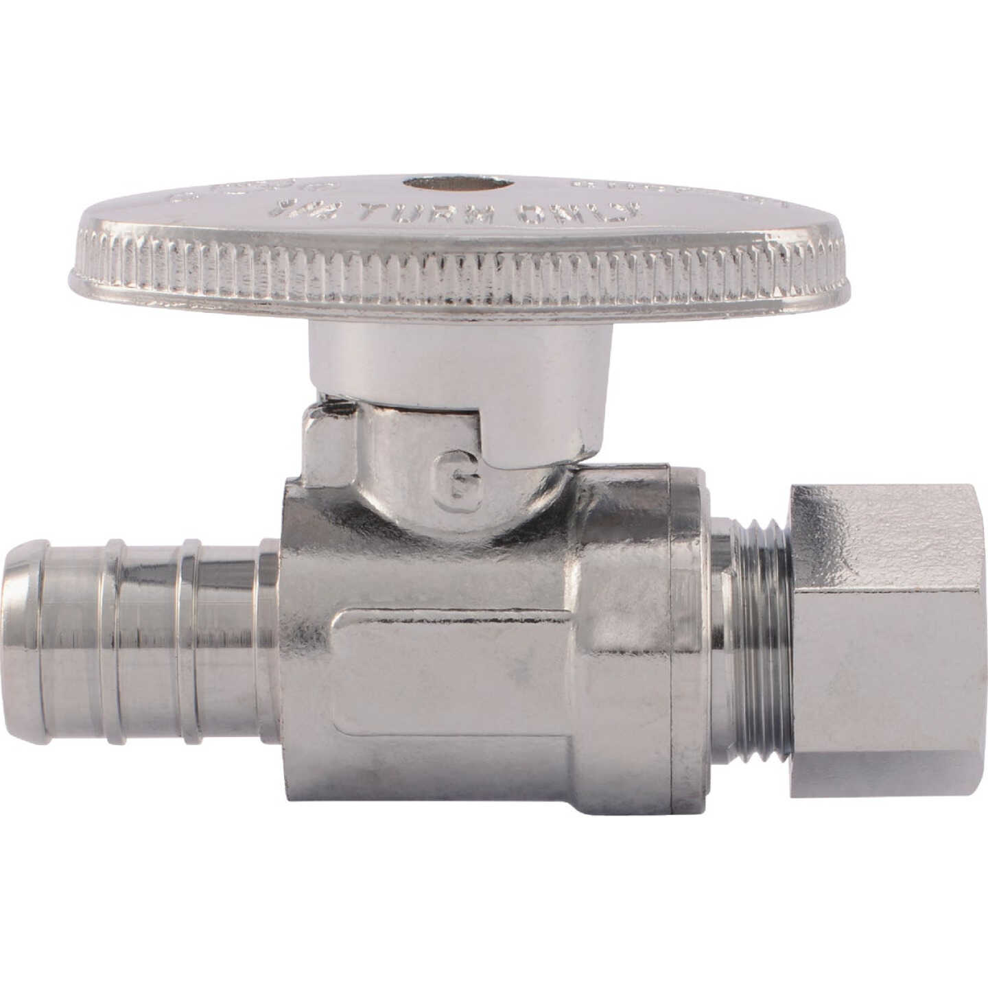 SharkBite 1/2 In. CF x 3/8 In. OD Brass Straight Valve Image 3