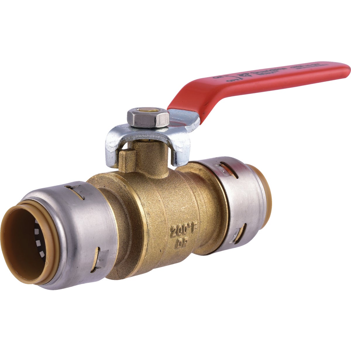SharkBite 3/4 In. Brass Push-Fit Ball Valve Image 1