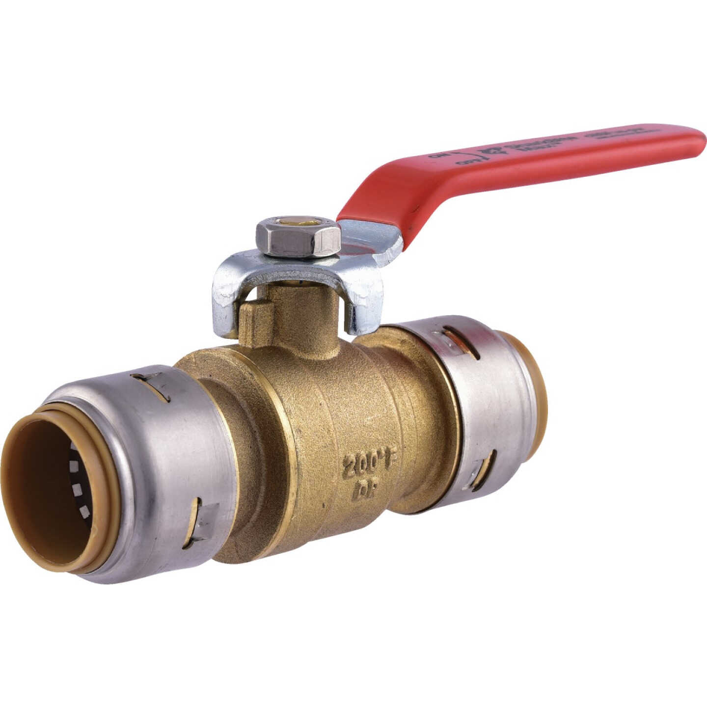 SharkBite 3/4 In. Brass Push-Fit Ball Valve Image 1