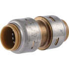 SharkBite 1/2 In. Push-to-Connect Straight Brass Coupling Image 1