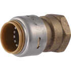 SharkBite 3/4 In. x 3/4 In. FNPT Straight Brass Push-to-Connect Female Adapter Image 1