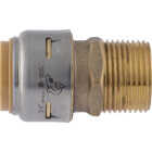 SharkBite 3/4 In. x 3/4 In. MNPT Straight Brass Push-to-Connect Male Adapter Image 3