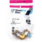 SharkBite 1/2 In. x 1/2 In. 90 Deg. Push-to-Connect Brass Elbow (1/4 Bend) Image 2