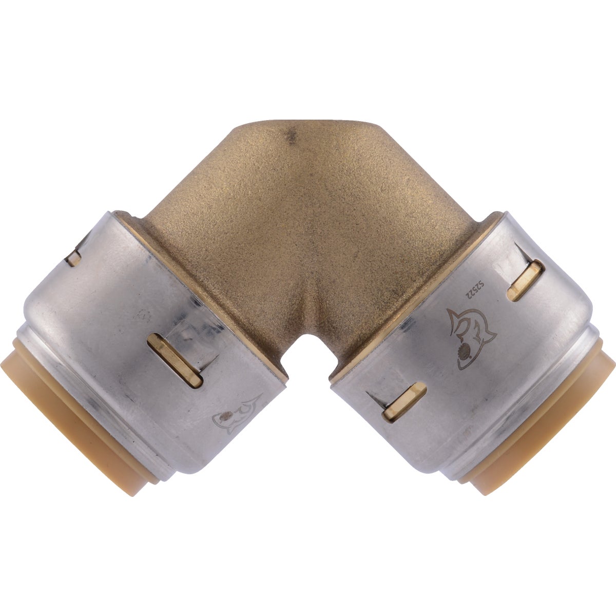 SharkBite 3/4 In. x 3/4 In. 90 Deg. Push-to-Connect Brass Elbow (1/4 Bend) Image 7