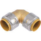 SharkBite 1 In. x 1 In. 90 Deg. Push-to-Connect Brass Elbow (1/4 Bend) Image 1