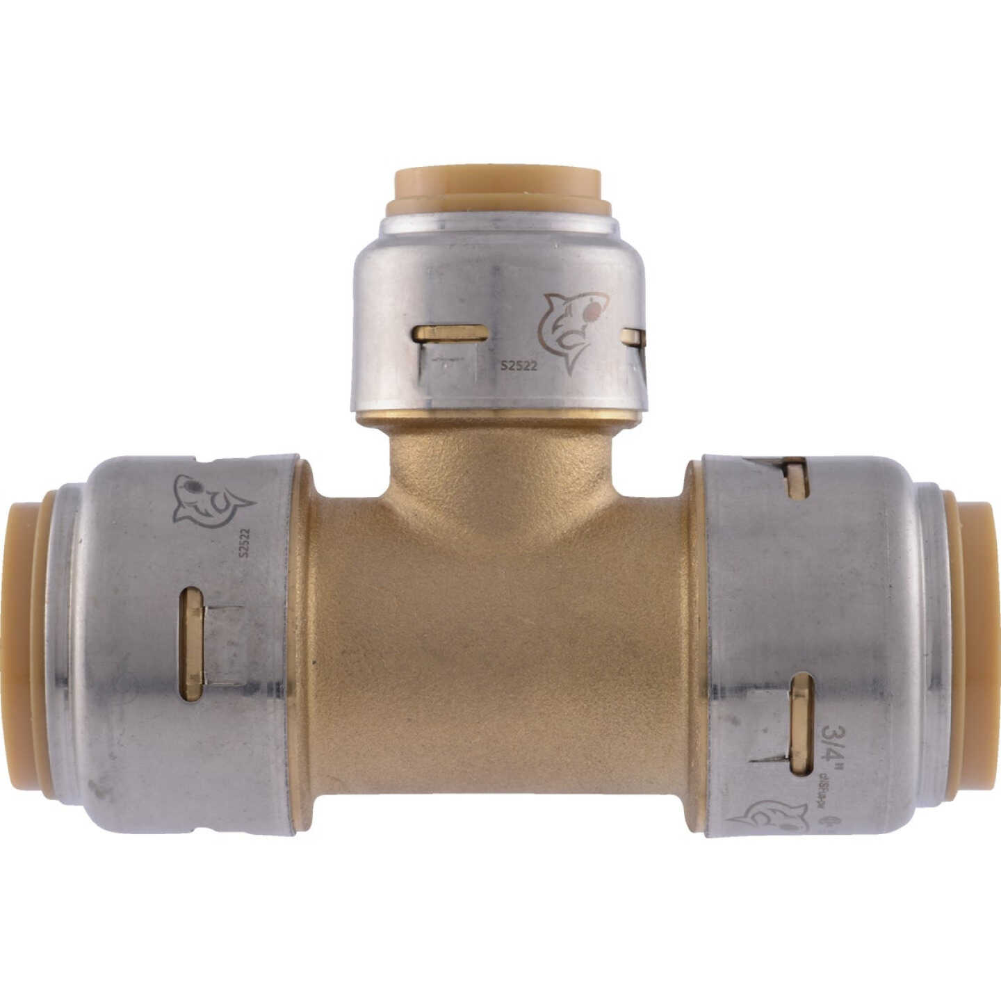 SharkBite 3/4 In. X 3/4 In. X 1/2 In. Push-to-Connect Tee Image 6